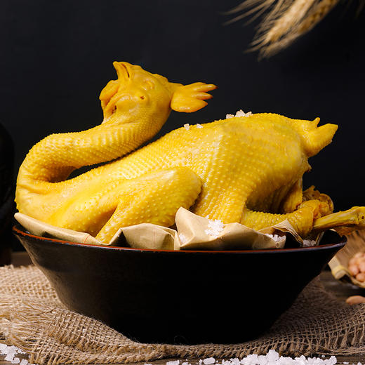 现焗现发、零防腐剂、养足400天海南走地文昌鸡、皮Q弹爽脆、鸡肉咸香入味 盐焗鸡的天花板！手撕全网盐焗鸡 | 大厨小主 NICE盐焗鸡1只装[福利品] 商品图5