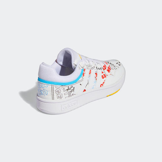 Adidas阿迪达斯NEO女鞋2022春季HOOPS 3.0芝麻街联名休闲鞋GW6990 商品图3