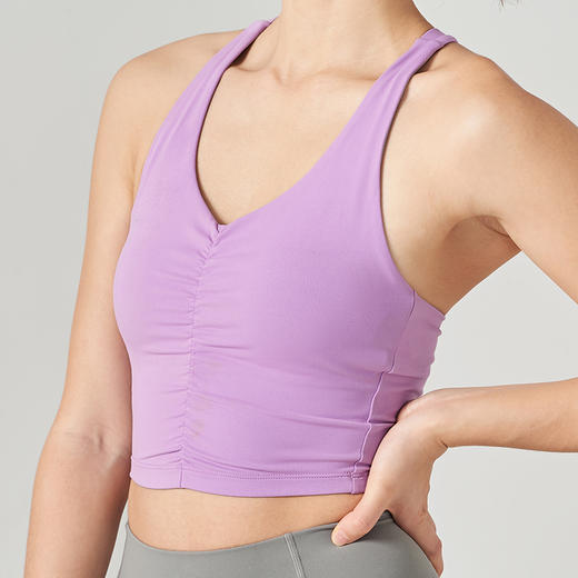 新款breathetop呼吸带文胸上衣二合一背心式运动内衣bc罩杯软糯面料