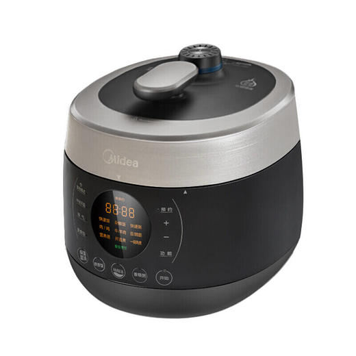 美的电压力锅祛脂脱油健康饮食 一锅双胆 分体可拆上盖智能高压饭煲CYL5066 商品图0