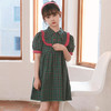 YR-大童连衣裙绿色格子女童连衣裙 商品缩略图2