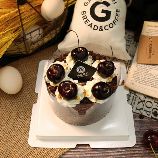 可可黑美人 4寸迷你蛋糕 商品图4