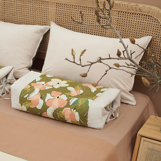 鸢尾花系列可调节荞麦枕 商品图0