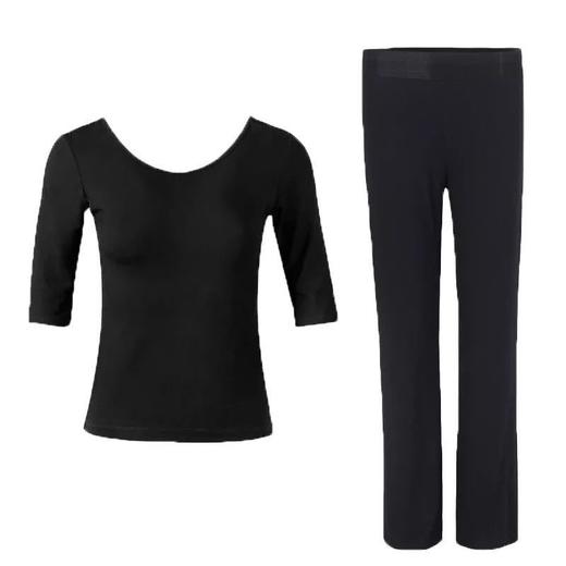 形体礼仪训练服优雅女子学院套装练功服成人名媛舞蹈形体培训春夏 商品图4