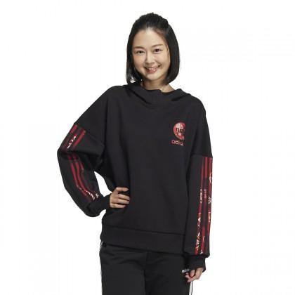 W CNY HDY女士舒适耐磨百搭款连帽卫衣 商品图0