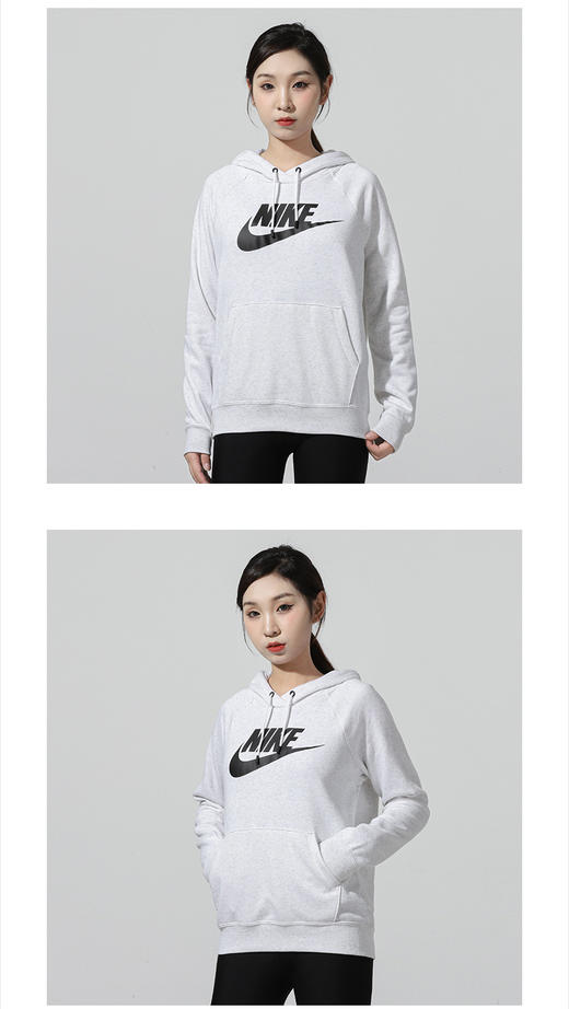 nike女装 2022春季新品运动服户外出行透气舒适休闲连帽针织卫衣套头衫 BV4127-609 商品图2