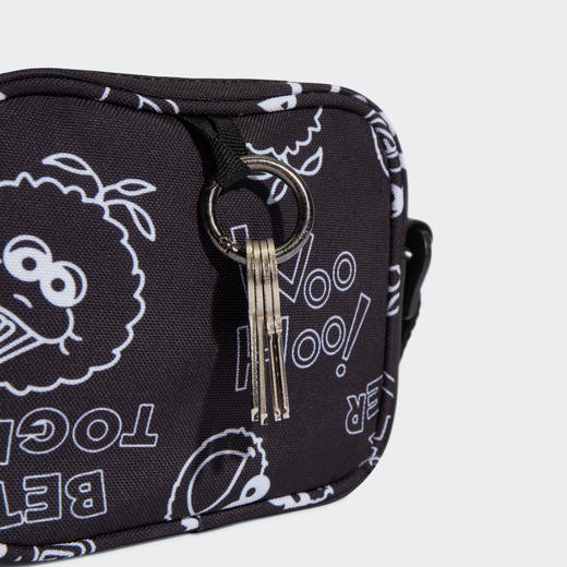 Adidas阿迪达斯NEO男女包2022新款芝麻街联名单肩包斜挎包HC7222 商品图1