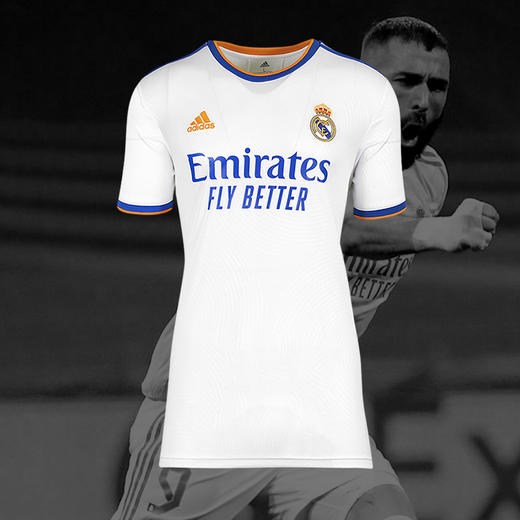 本泽马亲签皇马21-22赛季主场球衣含证书ICKBRMS2 商品图1