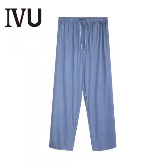 安莉芳旗下IVU男士薄款莫代尔长裤宽松系带休闲家居睡裤UL00098 商品图0