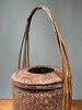 竹编双层提梁圆篮，顺丰包邮 商品缩略图2