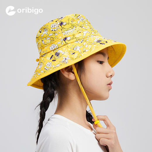 【清仓 不退换】Oribigo亲子款渔夫防晒帽 | 原创印花设计、舒适亲肤、柔软轻盈、有效防晒【HZ】 商品图4
