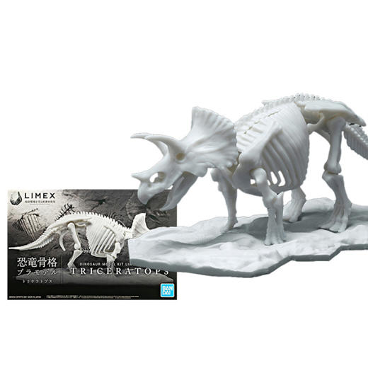万代1/32 Imaginary Skeleton 恐龙骨架 三角龙 商品图5