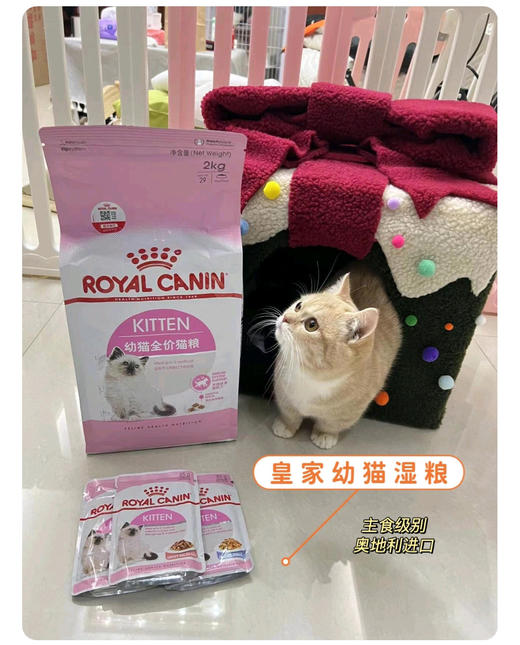 皇家幼猫全价猫粮干粮0.4kg幼猫湿粮85g（浓汤肉块/慕斯肉泥/啫喱肉冻）（口味随机 商品图6
