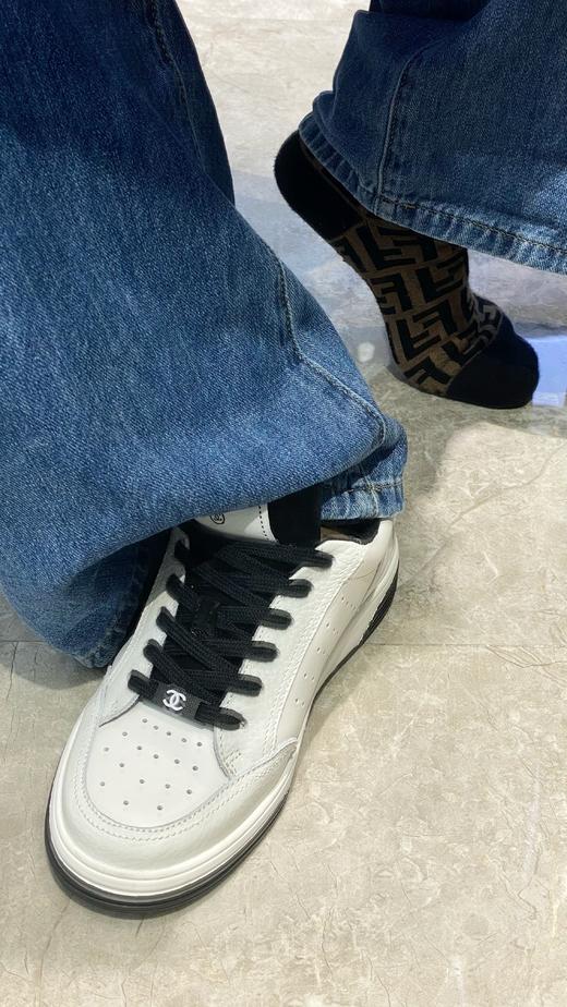 老友团购 胎牛皮小香白鞋 轻盈 舒适 商品图8