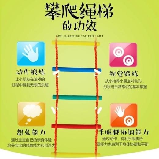 学生床梯,儿童体能训练彩梯,软梯 商品图5