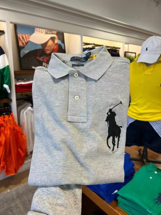 ￥550直邮到手！好多新色🌈RL Polo劳伦拉夫男士大马标Polo 衫 商品图3