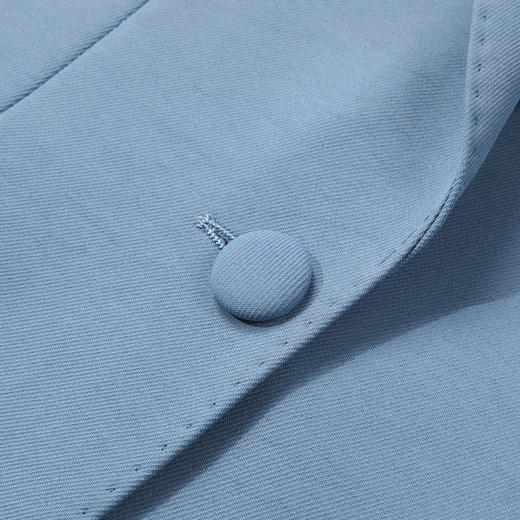 【上衣+裤子】罗蒙西服套装女士纯色简约商务通勤OL优雅气质两件套 商品图6