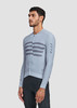 MAAP 男士 Emblem Pro Hex Jersey LS Vapor Blue 长袖骑行服 商品缩略图0