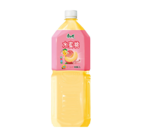 康师傅水蜜桃汁2l