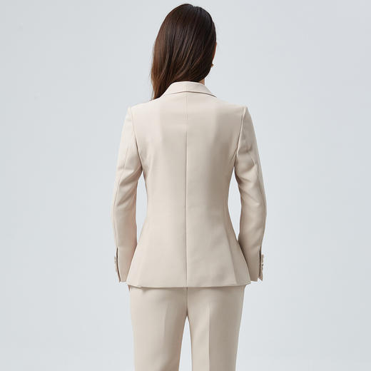 【上衣+裤子】罗蒙女士西装套装时尚气质OL简约垂顺抗皱西服两件套 商品图1
