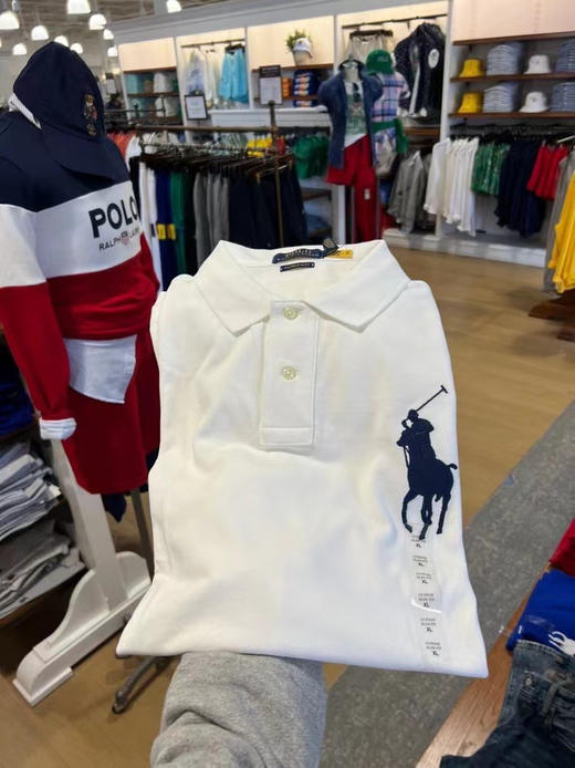 ￥550直邮到手！好多新色🌈RL Polo劳伦拉夫男士大马标Polo 衫 商品图2