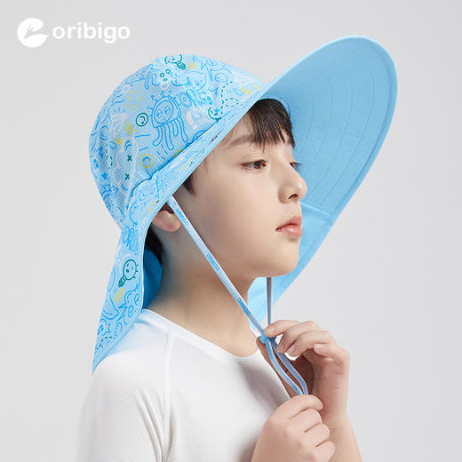 【清仓 不退换】Oribigo亲子款渔夫防晒帽 | 原创印花设计、舒适亲肤、柔软轻盈、有效防晒【HZ】 商品图8