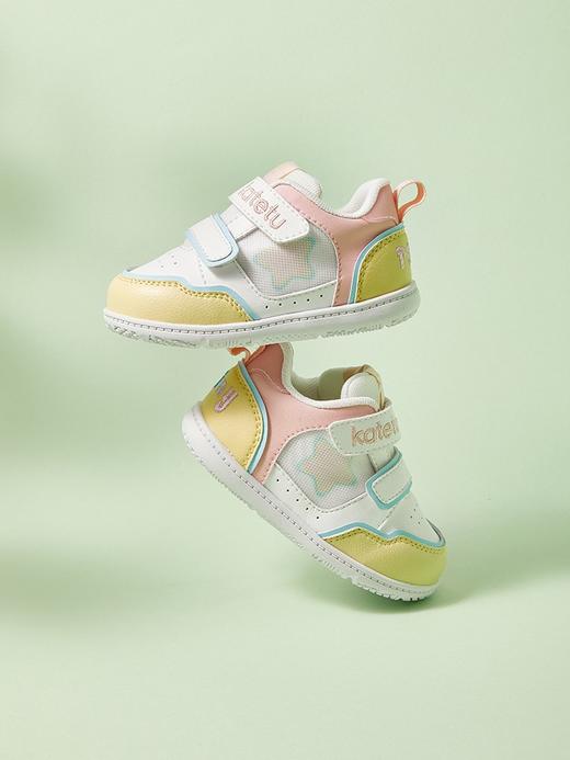 卡特兔学步鞋女软底男宝宝鞋幼儿园小白鞋春季婴童鞋子板鞋休闲鞋 商品图1