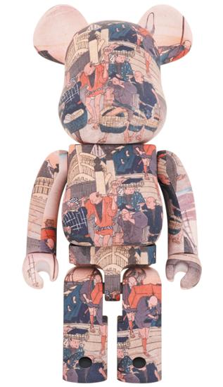 【预售】收藏系列 Be@rbrick 1000%系列 浮世绘 歌川广重 商品图1