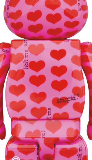收藏系列 Be@rbrick 400%系列 粉色红心 商品图3