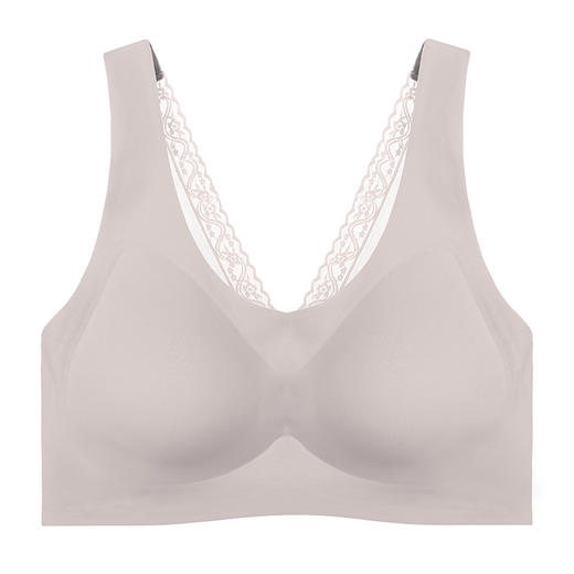 爱帝女士光面文胸无痕蕾丝美背式文胸 商品图10