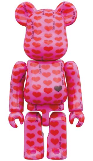 收藏系列 Be@rbrick 400%系列 粉色红心 商品图2