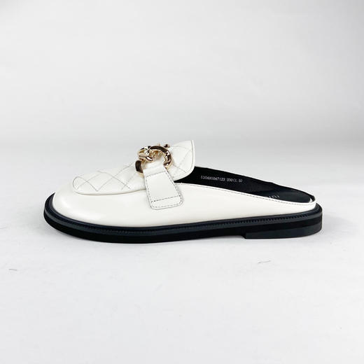 IUIU SECOND夏季时尚金属饰扣穆勒拖凉拖鞋 商品图1