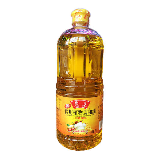 鲁花食用植物调和油（大豆油） 2L/瓶 商品图0