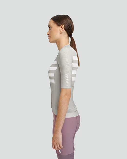 MAAP 女士 Emblem Pro Hex Jersey Natural 短袖骑行服 商品图3
