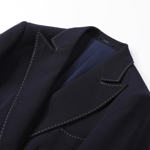 【上衣+裤子】罗蒙女士西服套装时尚气质简约微弹商务通勤西装两件套 商品图6