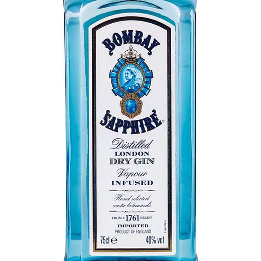 孟买蓝宝石金酒 750ml*1瓶 商品图2