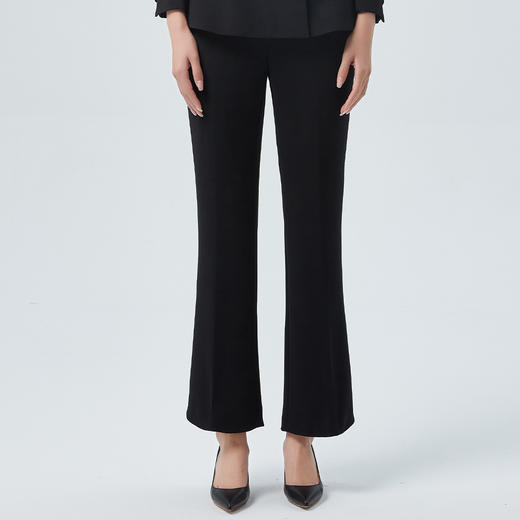 【上衣+裤子】罗蒙女士西服套装商务通勤时尚休闲双排扣西装两件套女 商品图4