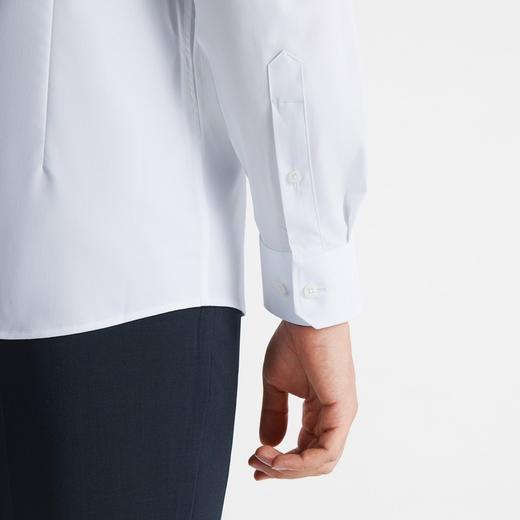 【特价】【易干】柒牌男士衬衫商务休闲翻领长袖春季新款打底开衫衬衣	122A70511 商品图3