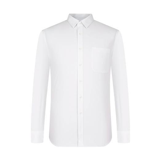 【特价】【易干】柒牌男士衬衫商务休闲翻领长袖春季新款打底开衫衬衣	122A70511 商品图4