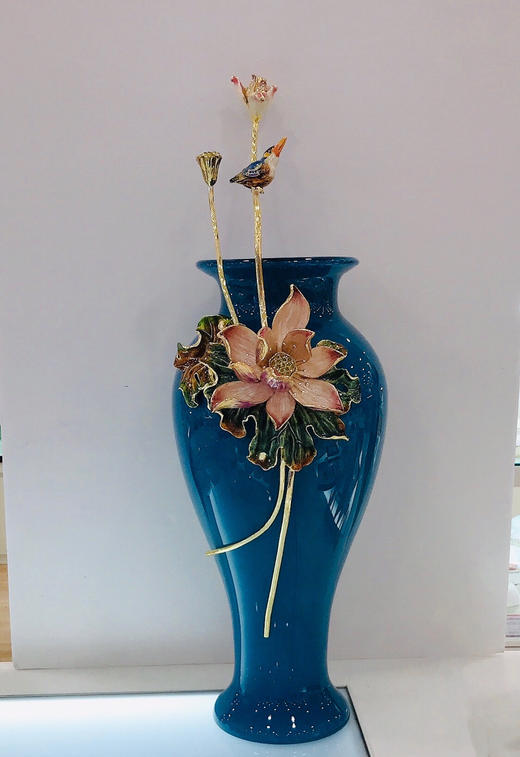 5F隆昌瓷器罗比罗丹花瓶 商品图0