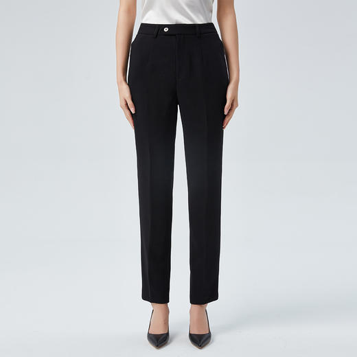 【上衣+裤子】罗蒙西装套装女士设计感西装气质商务通勤小脚裤两件套 商品图5