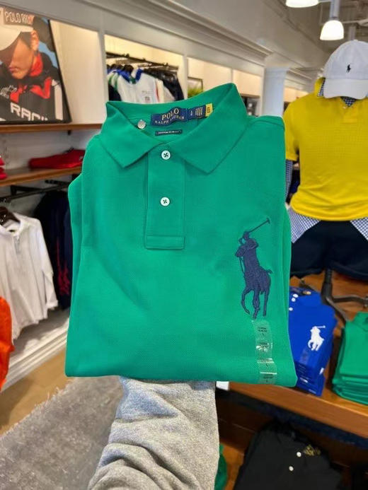 ￥550直邮到手！好多新色🌈RL Polo劳伦拉夫男士大马标Polo 衫 商品图8