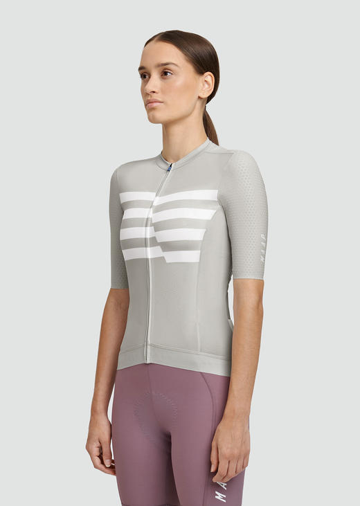 MAAP 女士 Emblem Pro Hex Jersey Natural 短袖骑行服 商品图0