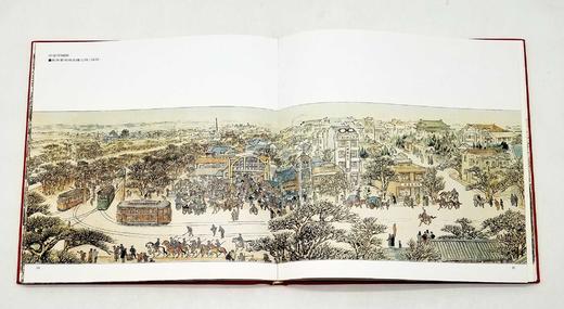 《旧京环顾图》，12开，折页装，函套装，王大观绘，云南人民出版社1995年版，定价290元，售价38元。非偏远地区包邮。品相9成。 商品图7