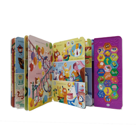 CDP妈妈宝宝一起听故事发声书-生日派对真有趣 商品图4