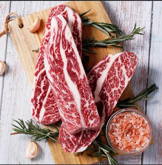 美国谷饲ding级牛小排1000g原切牛排进口牛肉顺丰冷链直达 商品图0