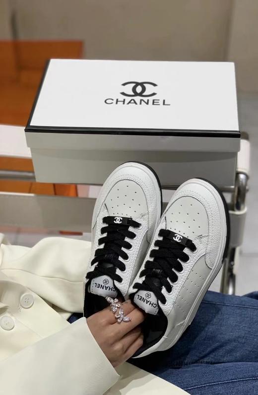 老友团购 胎牛皮小香白鞋 轻盈 舒适 商品图12