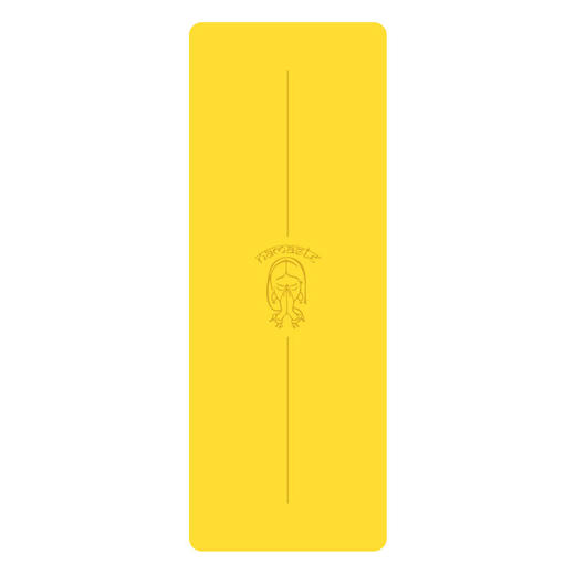 20色【防滑加厚5mm】PU天然橡胶瑜伽垫心灵妙语版专业运动健身舞蹈垫  JiaM 000  X01 商品图4