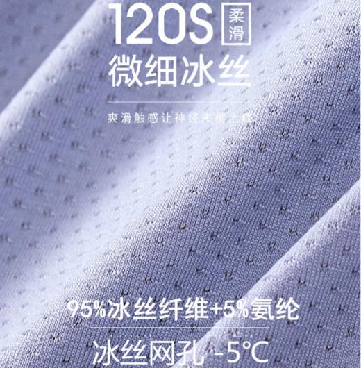 网孔冰丝男士平角内裤 男士四角裤短裤【223-3】 商品图10