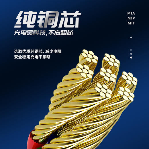 2.4A 安卓手机数据线 适用于OPPO VIVO 华为手机数据线 通用式 商品图2